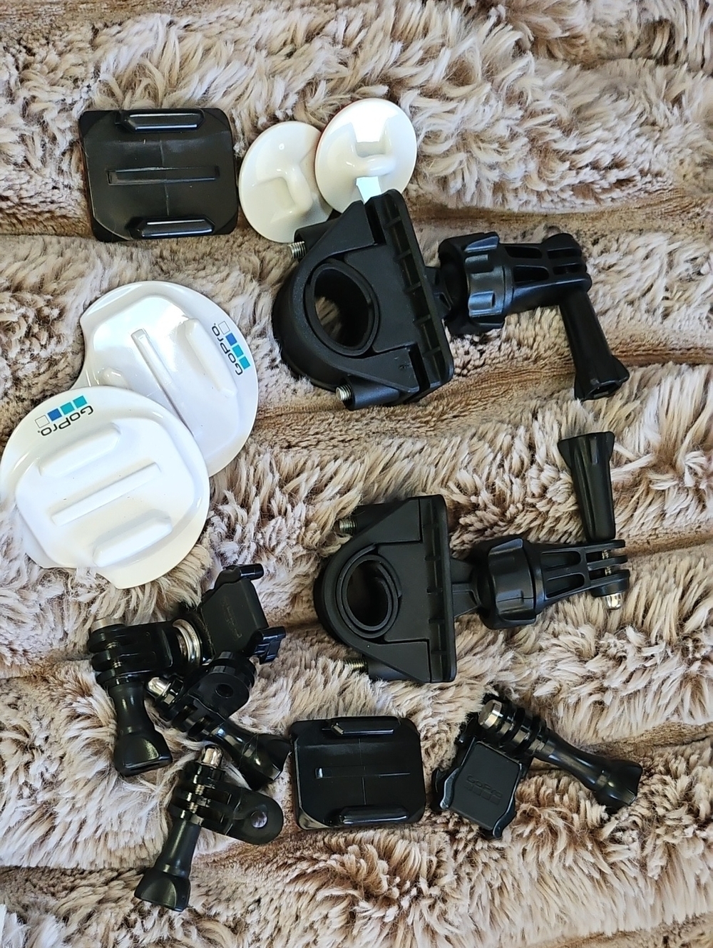 Assortment Of GoPro Attachments
